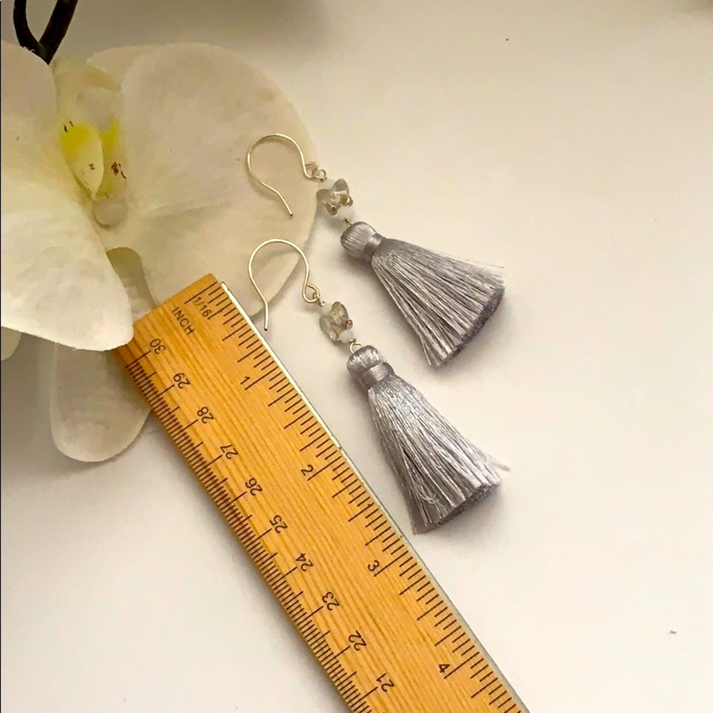 Swarovski Butterfly Handmade Earring - Picture 3 of 3
